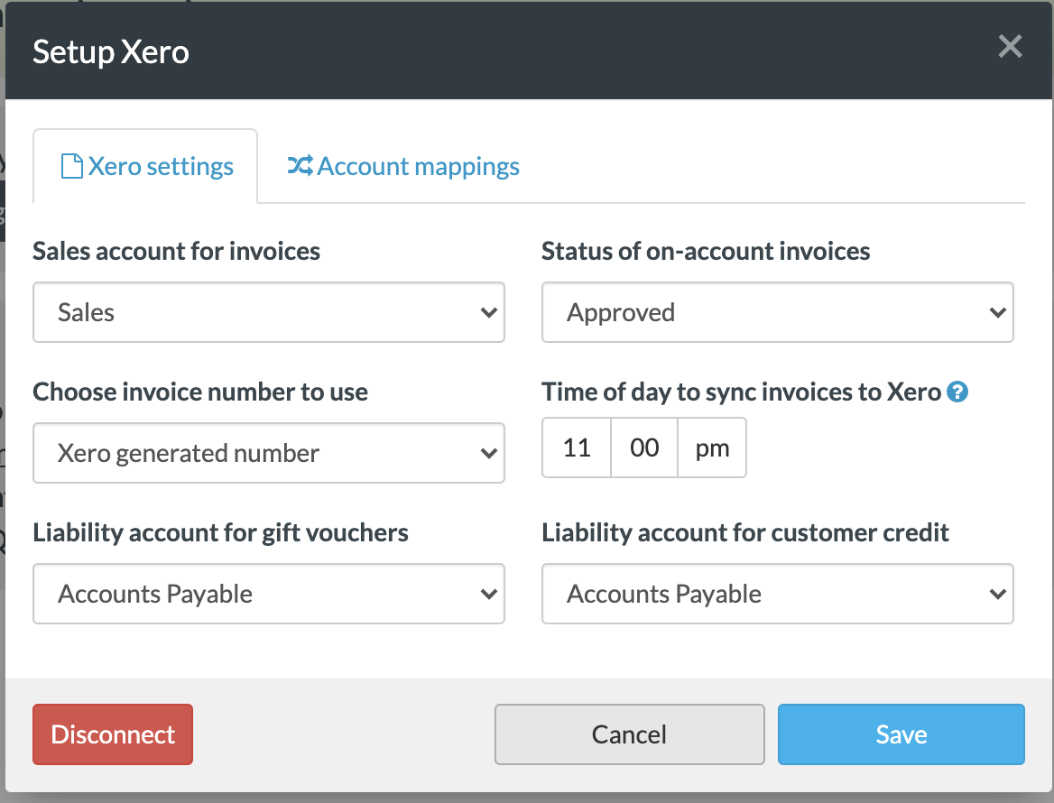 How to Configure Xero for Gift Cards