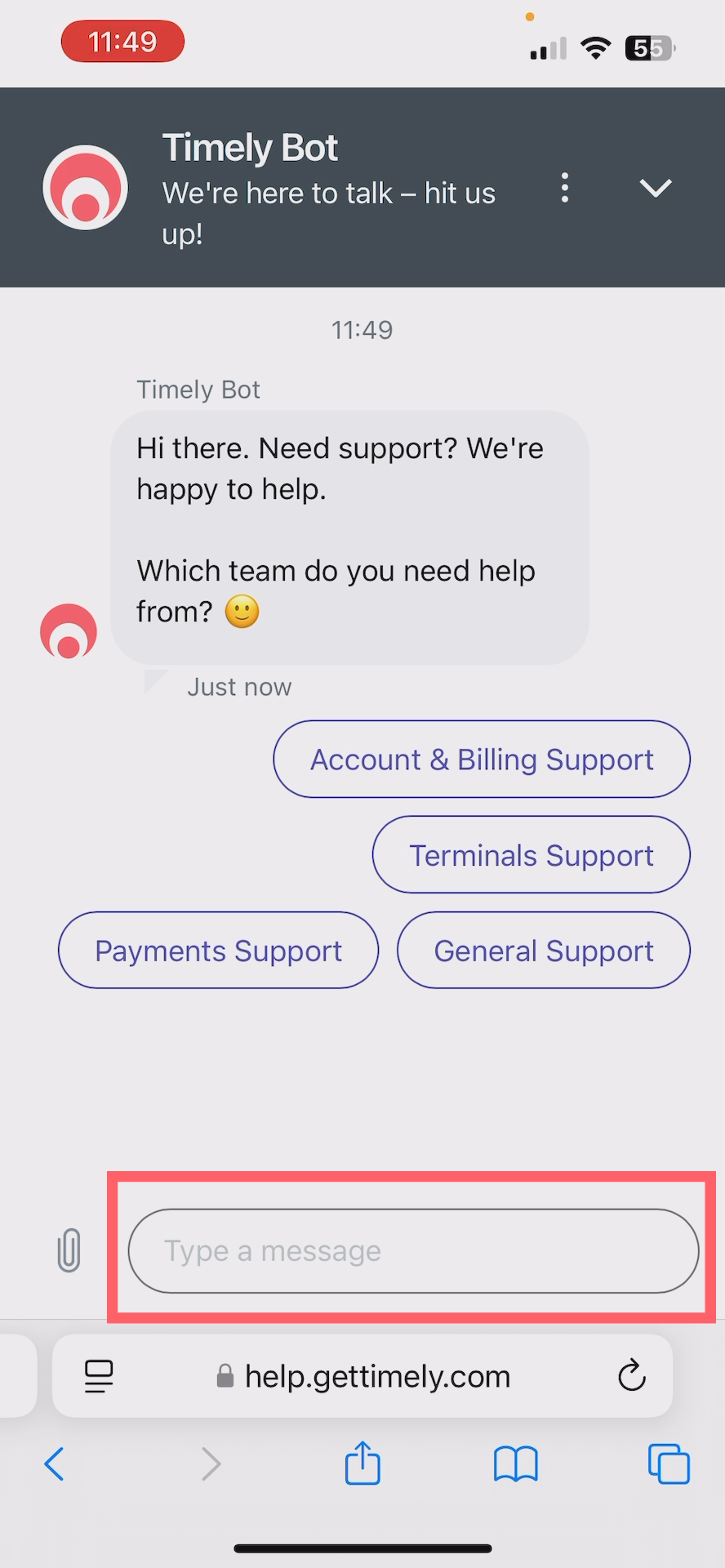 the chatbot with the text field highlighted.png