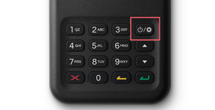 Turning on the power of a mini terminal.png