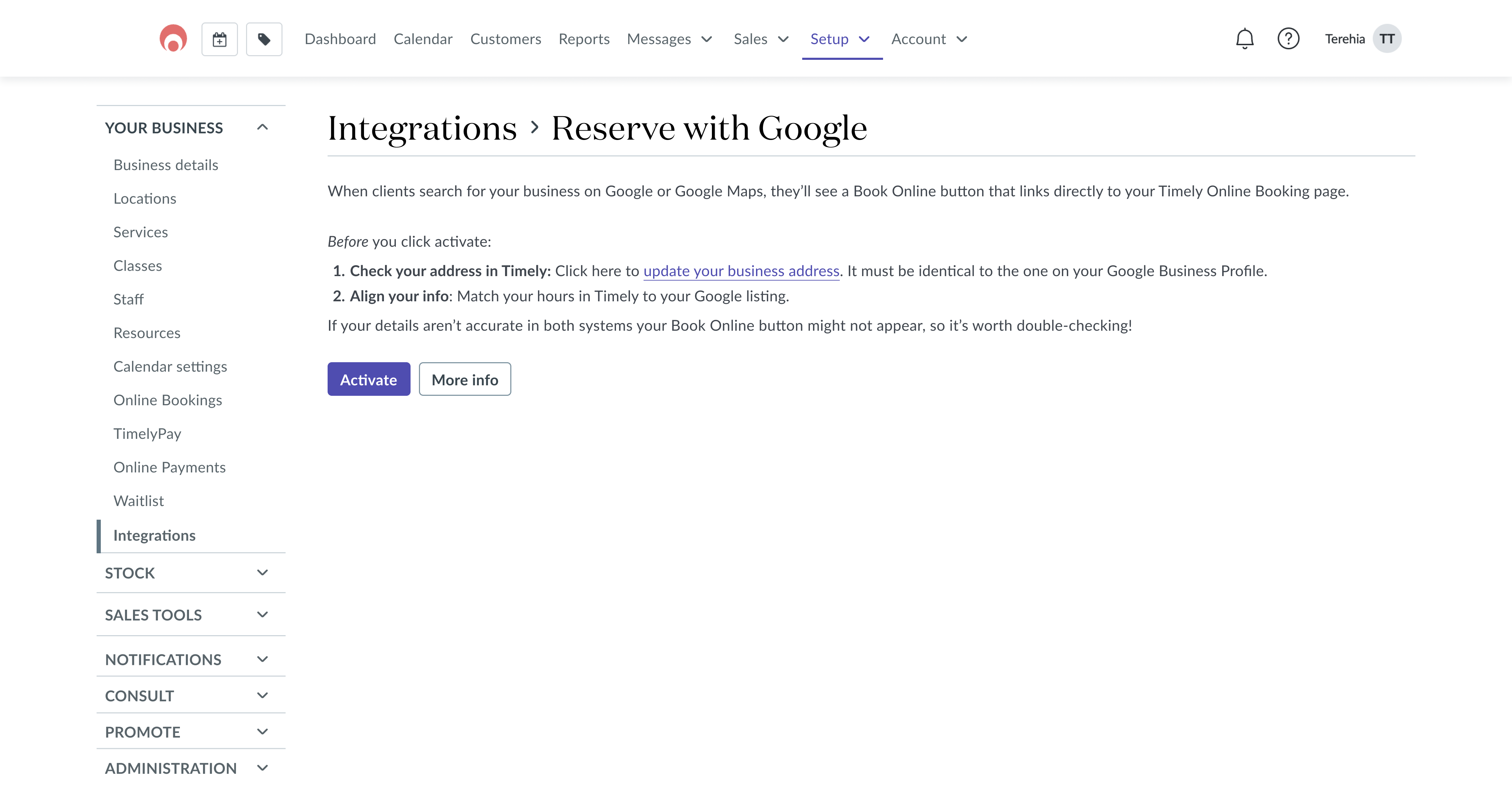 2. Reserve with Google_ Activate Information.png